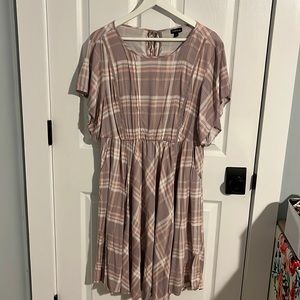 Torrid Knee Lengths Plaid Dress